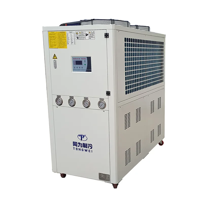 Refroidisseur d'eau 5HP 15KW pour la fabrication de savon et de détergents